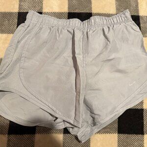 Nike Light Gray Women's Athletic Shorts